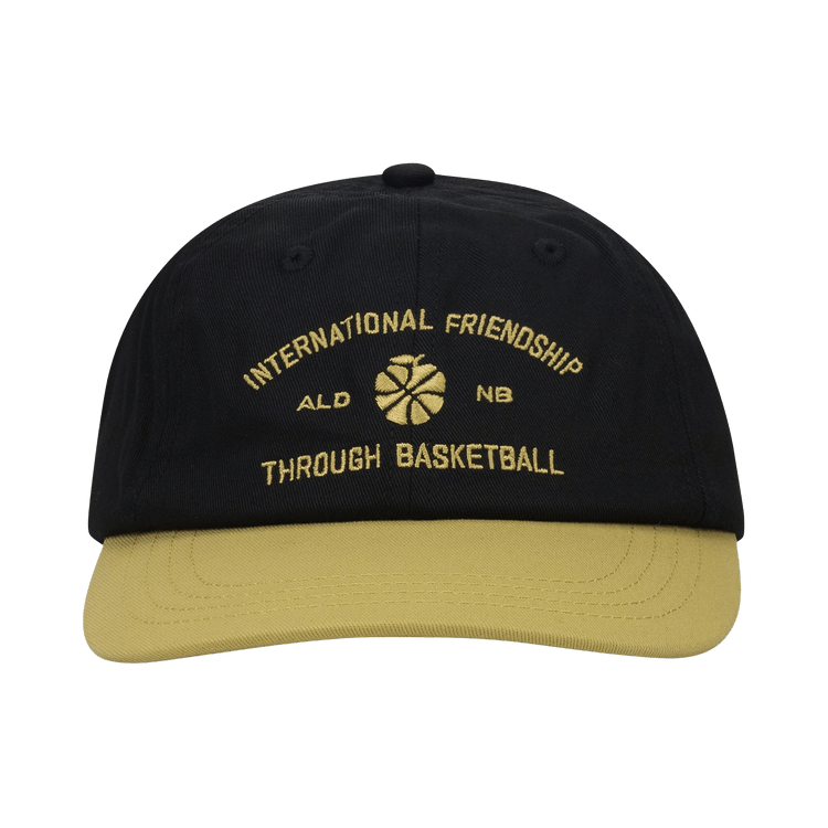 Aimé Leon Dore Seasonal Masaryk IFTB Cap 'Jet Black/Antique Gold'