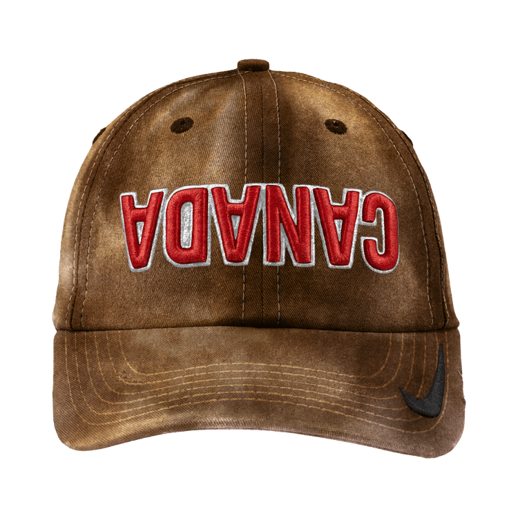 Cactus Jack by Travis Scott x Nike Canada Distressed Total 90 Hat 'Brown'