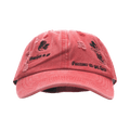 Jungles No Where To Go Cap 'Washed Red'