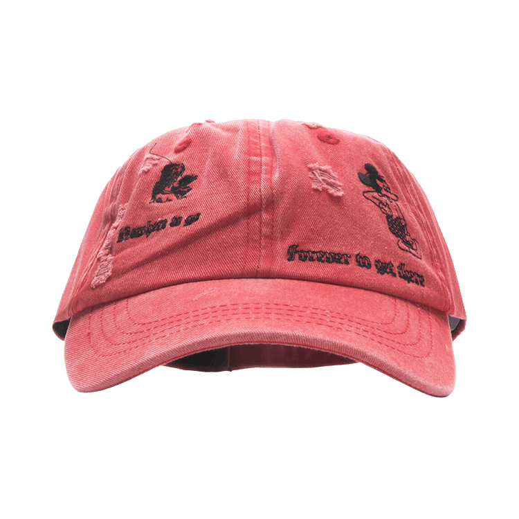 Jungles No Where To Go Cap 'Washed Red'