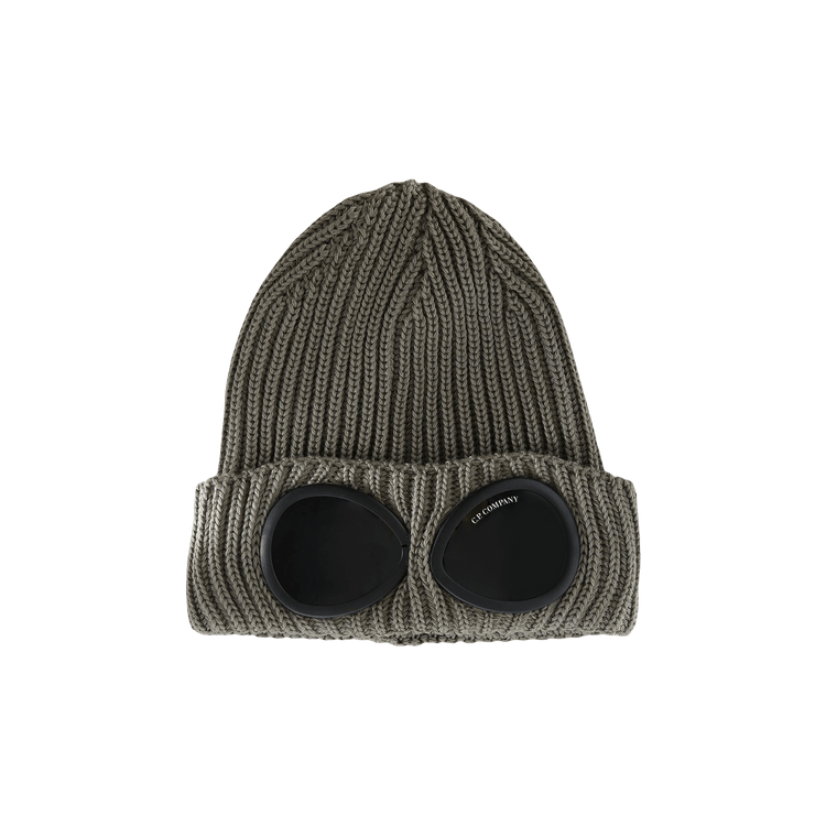 C.P. Company Extrafine Merino Wool Goggle Beanie 'Fallen Rock'