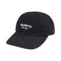 Supreme Sequin Denim Classic Logo 6-Panel 'Black'