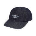 Supreme Sequin Denim Classic Logo 6-Panel 'Indigo'