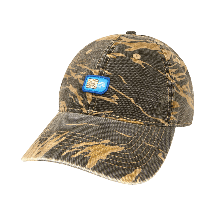 AAPE AAPEUNVS Unvs Camo Cap 'Black/Grey'