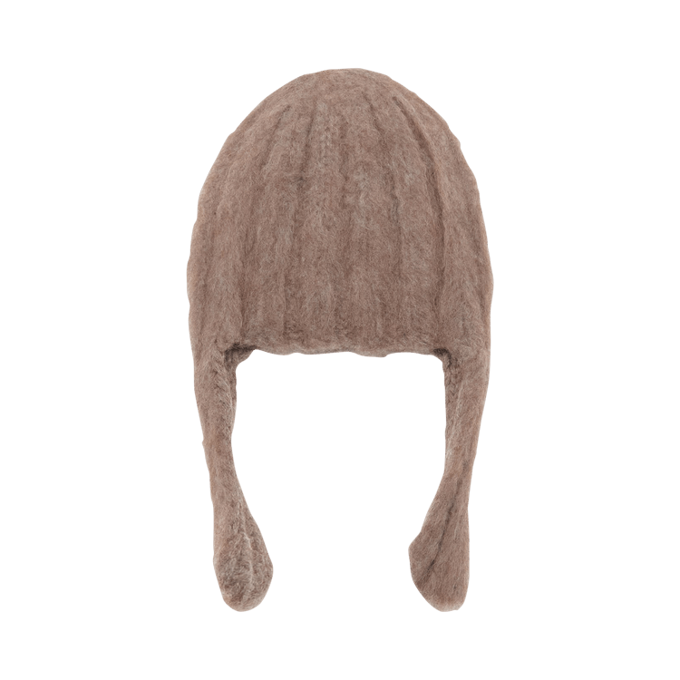 Maison Margiela Ribbed Beanie 'Brown'