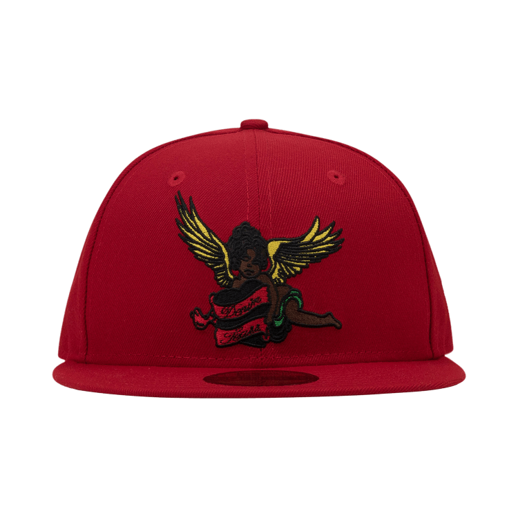 Denim Tears x New Era Cherub Hat 'Red'