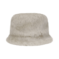 Amomento Fur Bucket Hat 'Ivory'