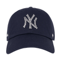 Sporty & Rich Yankees Krystal Hat 'Dark Navy/White'