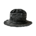 Kapital Denim The Old Man And The Sea Hat (Crash Remake) 'Black'