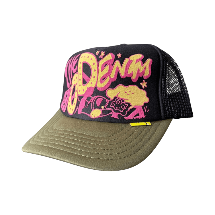 Kapital Th.D.D Track Cap 'Olive/Black'