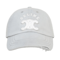 CELINE Triomphe Cap 'Faded Grey'