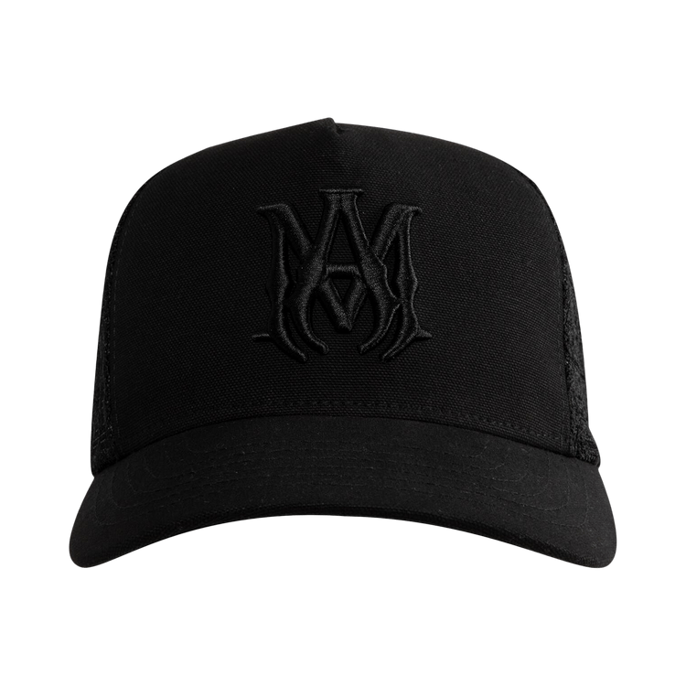 Amiri Canvas MA Trucker Hat 'Black'