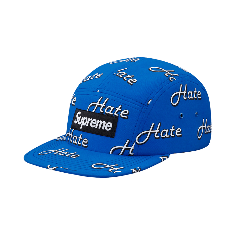 Supreme Hate Camp Cap 'Blue'