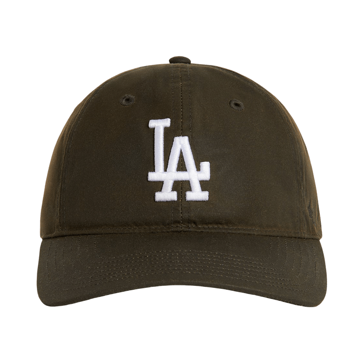 Kith x '47 For The Los Angeles Dodgers Waxed Cotton Franchise LS Cap 'Cypress'