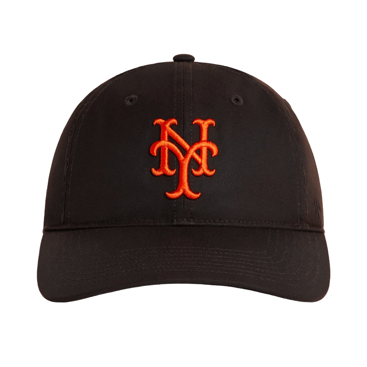 Kith x '47 For The New York Mets Waxed Cotton Franchise LS Cap 'Kindling'
