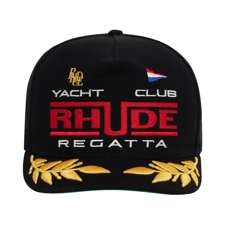 Rhude Regatta Club Hat 'Black/White'