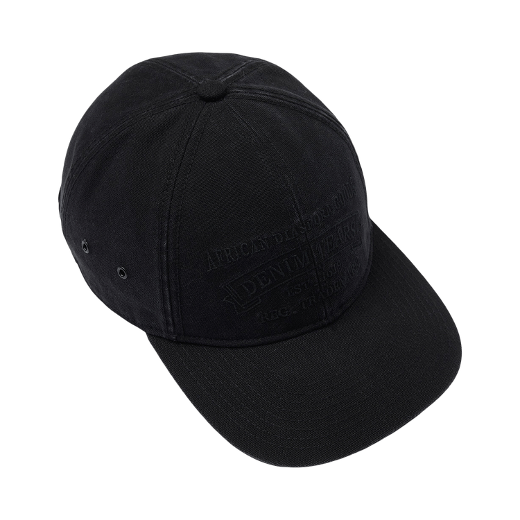 Denim Tears Mono Adg Stamp Cap 'Black'