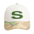 Stussy Chenille S Snapback Cap 'Woodland Camo'