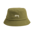 Stussy Stock Bucket Hat 'Olive'