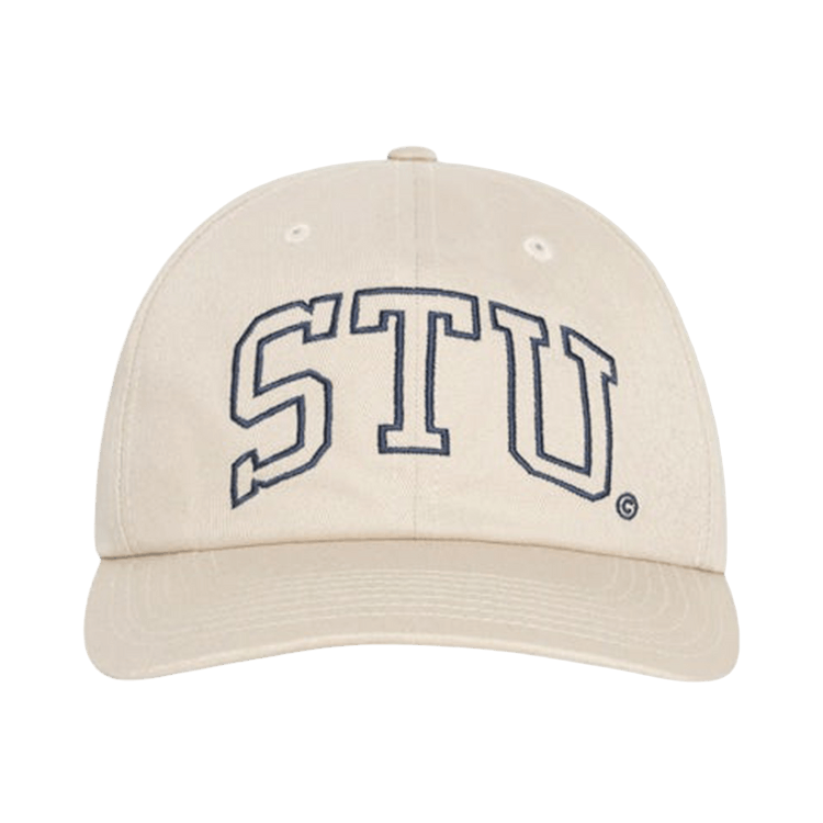 Stussy Stu Arch Strapback Cap 'Natural'
