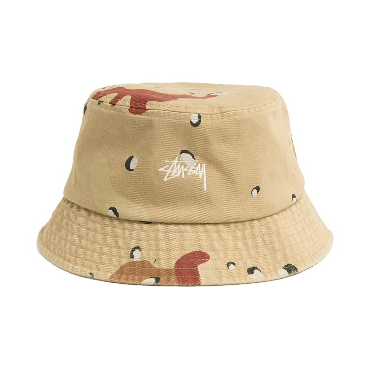Stussy Stock Bucket Hat 'Desert Camo'
