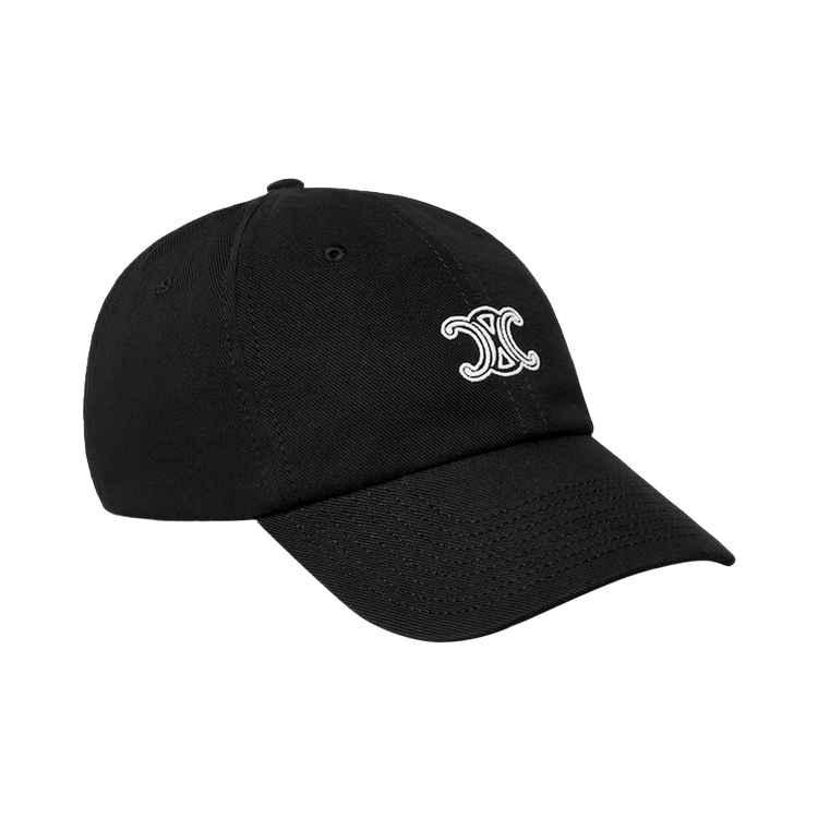 CELINE Cap Triomphe 'Black'
