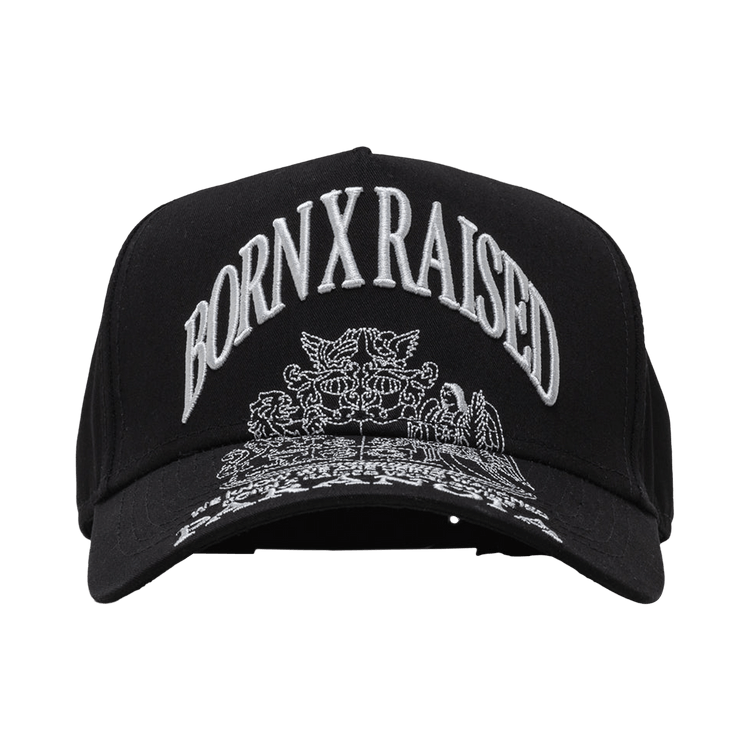 Born x Raised Paranoia Crest Snapback 'Black'