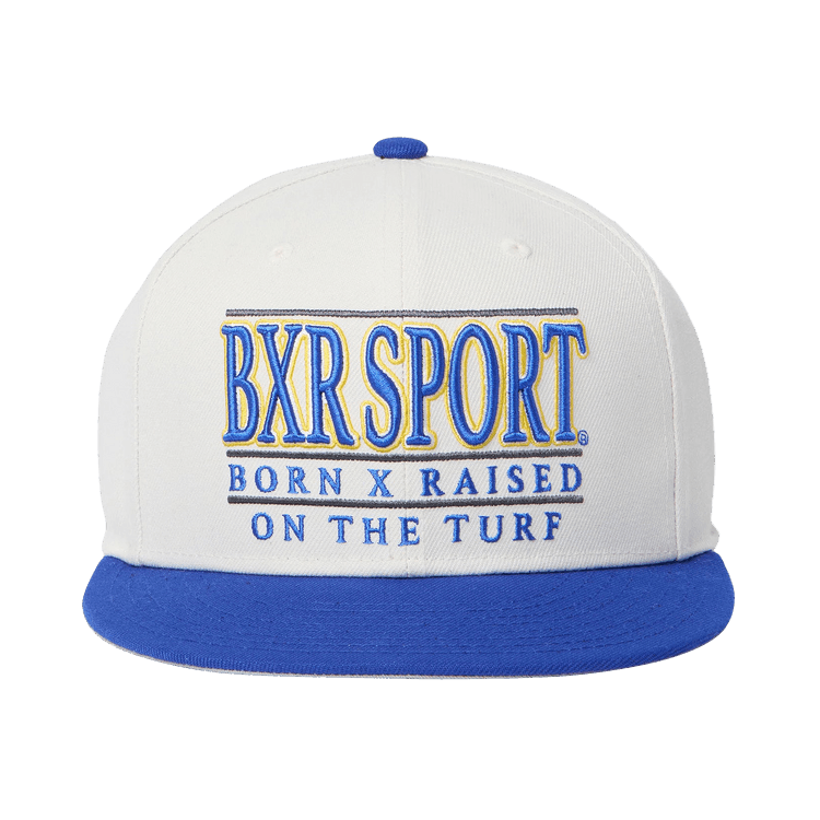Born x Raised University Snapback 'Cream/Blue'