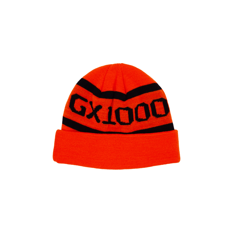 GX1000 OG Logo Beanie 'Orange/Black'