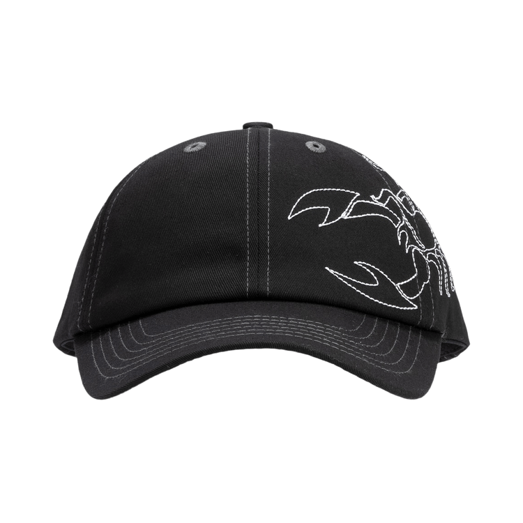 Butter Goods Scorpion 6 Panel Cap 'Black'