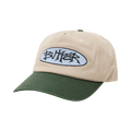 Butter Goods Tide 5 Panel Cap 'Washed Tan/Seaweed'