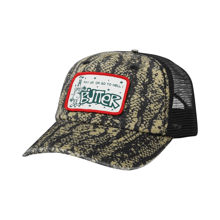 Butter Goods Pay Up Trucker Cap 'Lowland Camo'