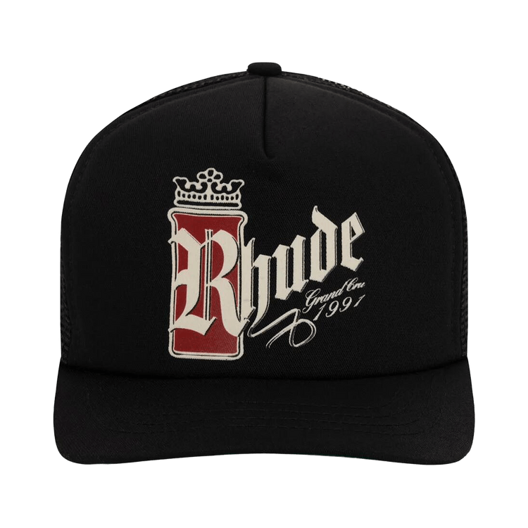 Rhude Fumar 91 Trucker Hat 'Black/White/Red'