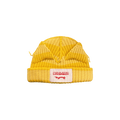 Charles Jeffrey Loverboy Chunky Ears Beanie 'Yellow Stripe'