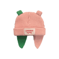 Charles Jeffrey Loverboy Chunky Rabbit Beanie 'Pink/Green'