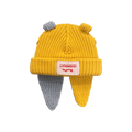 Charles Jeffrey Loverboy Chunky Rabbit Beanie 'Yellow/Light Blue'