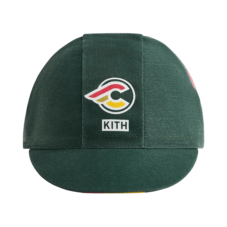 Kith For Cinelli Blocked Printed Cycling Cap 'Stadium'