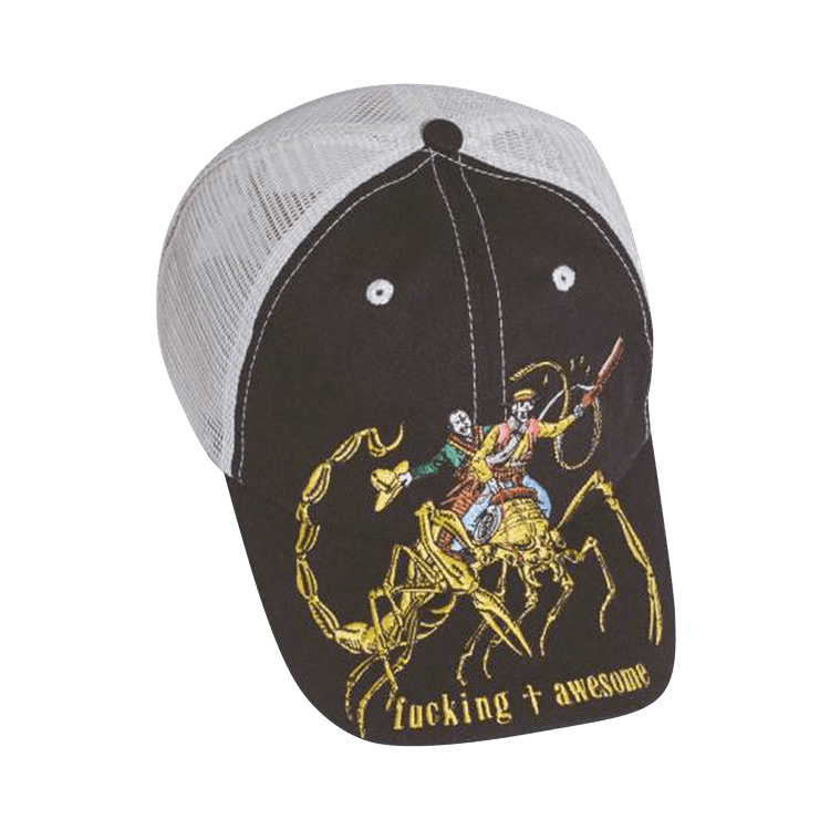 Fucking Awesome Scorpion Mesh Trucker Hat 'Black'