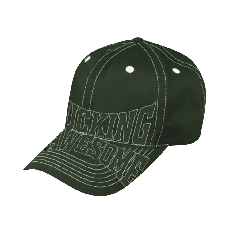 Fucking Awesome Ko 6-Panel Hat 'Forest Green'
