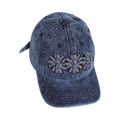 Fucking Awesome Three Spiral Washed Denim 6-Panel Hat 'Blue Denim'