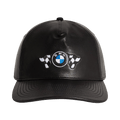 Kith For BMW Leather Bay Low Pinch Crown Cap 'Black'