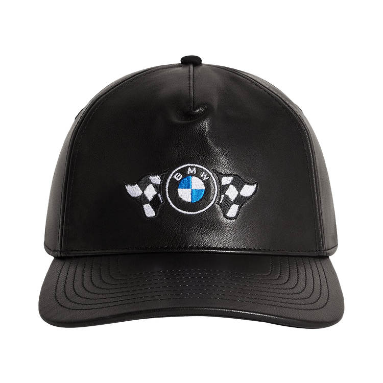 Kith For BMW Leather Bay Low Pinch Crown Cap 'Black'
