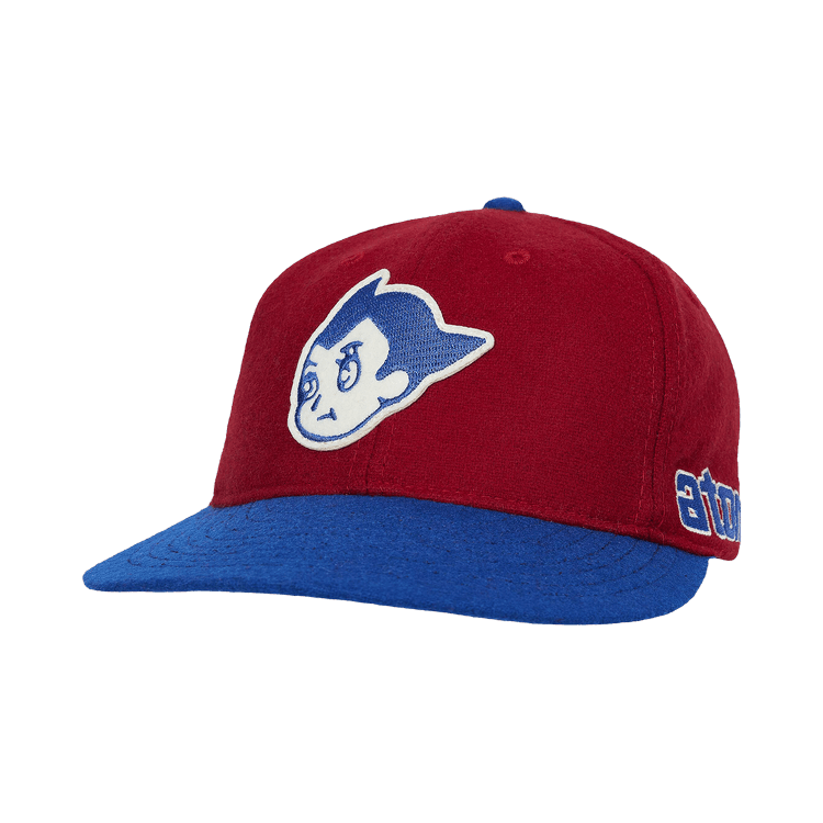 Palace x Ebbets Field Flannels Sankei Atoms Authentic Wool Ballcap 'Red'
