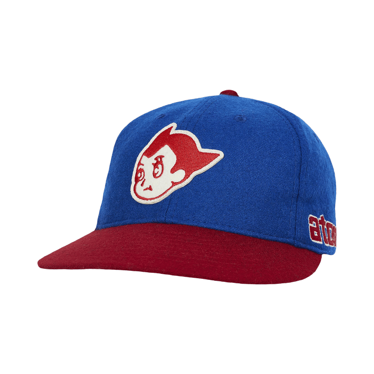 Palace x Ebbets Field Flannels Sankei Atoms Authentic Wool Ballcap 'Blue'