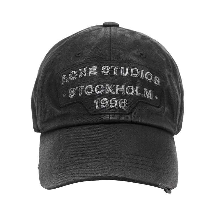 Acne Studios Logo Cap 'Black'