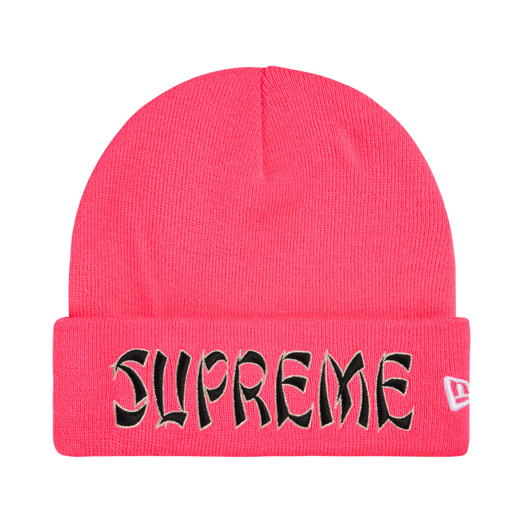 Supreme New Era Action Beanie 'Pink'