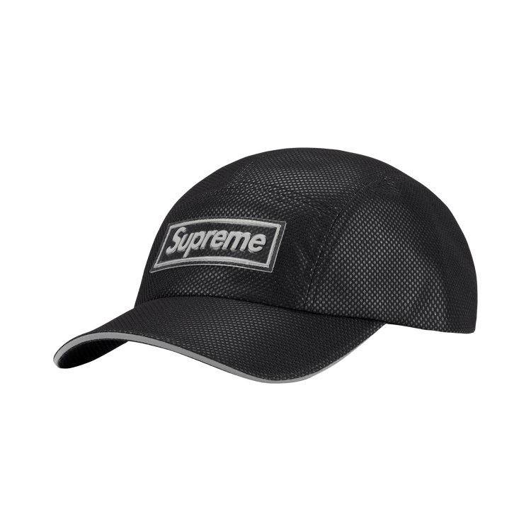 Supreme Metallic Mesh Camp Cap 'Black'