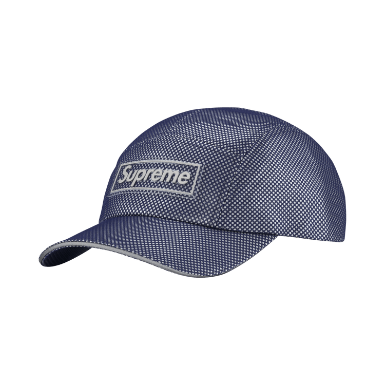 Supreme Metallic Mesh Camp Cap 'Navy'