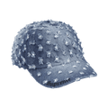 Supreme Hole Punch Rhinestone Denim 6-Panel 'Washed Indigo'
