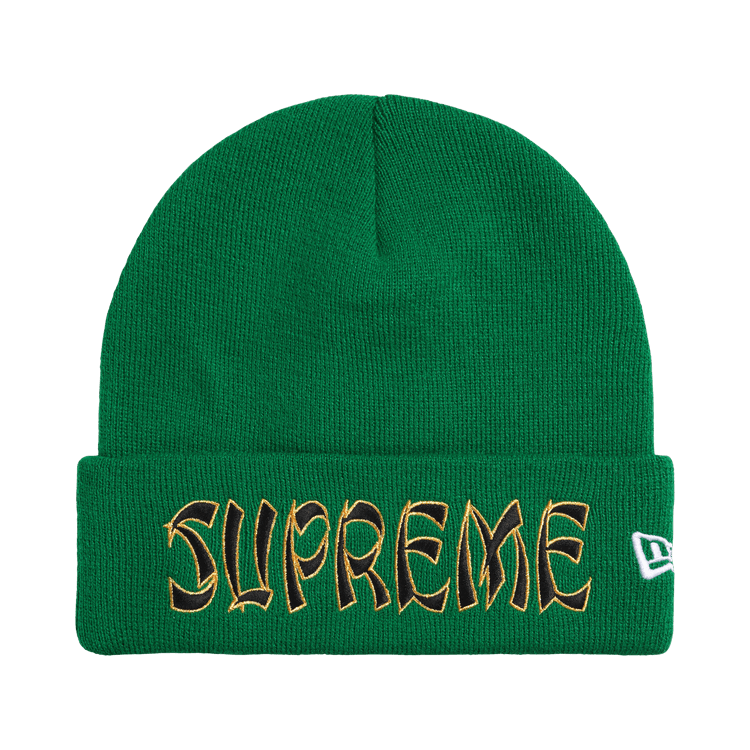 Supreme New Era Action Beanie 'Green'
